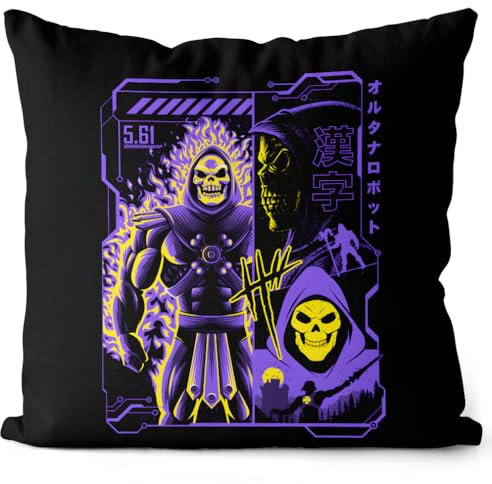 style3 Skeleton Lord Kissen mit Füllung 40cm Baumwolle he Master Universe Man Anime