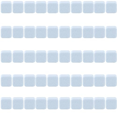 Toilettenschüssel Reiniger Toilettenblöcke Zisternblöcke 50pcs Toilettenschüssel Tabletten, Splash -Toilettenreiniger 15g Sprudelabletten einzeln gepackte Waschmaschinen Reiniger Tabletten entfernt G