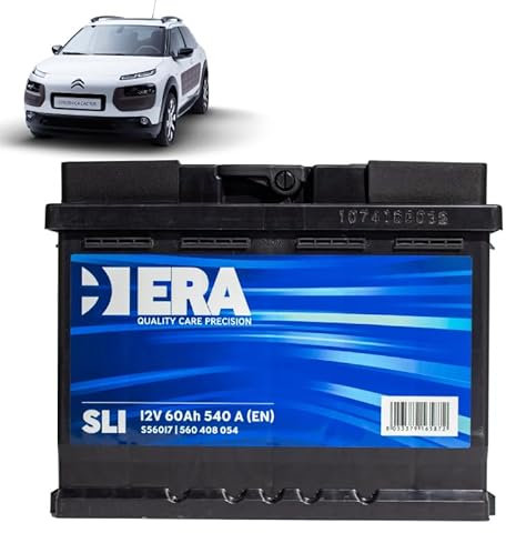 Batteria 60Ah per Citroen C4 Cactus 1.5 BlueHDi gasolio 2014+