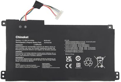 Chinoket B31N1912 C31N1912 Batterie pour ASUS VivoBook 14 E410MA L410MA E410KA E510MA E510MA E510KA F414MA L510MA R522MA E410MA-EK026TS EK018TS L410MA-BV058TS E510KA-EJ033TS E510KA-EJ033TS