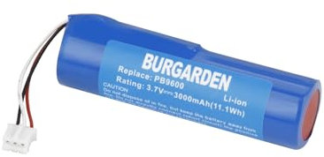 BURGARDEN 3.7V 3000mAh Li-ION Batterie pour Philips Pronto TSU-9600, Remplacement pour Philips PB9600