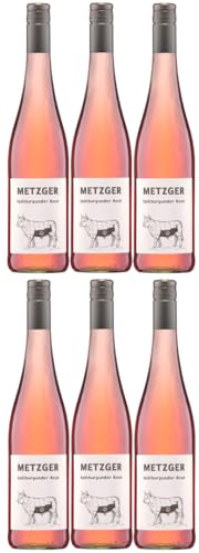 Weingut Uli Metzger Spätburgunder Rosé feinherb Rosé Deutschland inkl. FeinWert E-Book (6 x 0,75l)