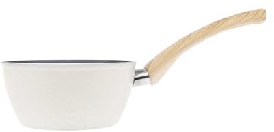 Karaca Swiss Crystal Induction Saucepan, 18cm, Creamy