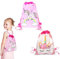 dinghaole 2 Stück Kinder-Cartoon-Rucksack, Sportrucksack, Einhorn-Rucksack für Kinder, Sport Turnbeutel Wasserdicht Strand Schwimmen Schule Reisen Sackpack