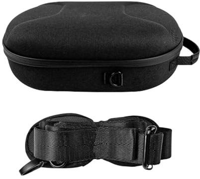 Bolsa de transporte para Pico 4 Ultra Storage Bag Portable Boxes VR Headset Travel Case Hard EVA Storage Box Bag, Black, Portátil