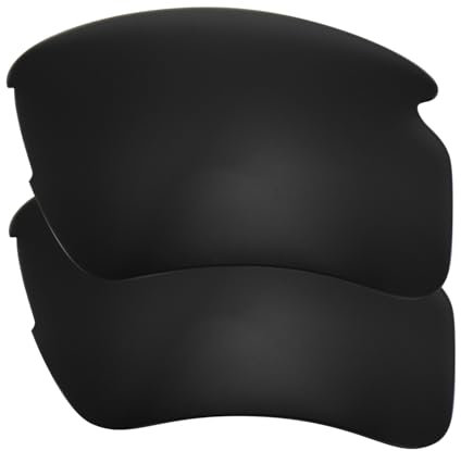 IMYTPFT Oakleys Flak 2.0 XL Lot de 2 verres polarisés Noir, Noir, Taille unique