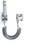 Handheld Bidet Sprayer Bidet Toilettensprühgerät Waschmaschine (silver)
