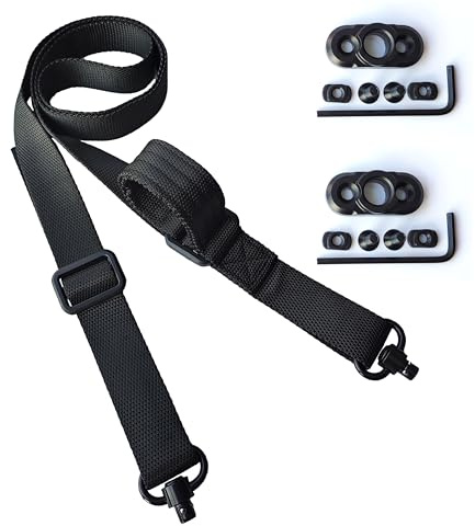 ZJQY Two Point Traditional QD Sling with Sling Swivel and Quick Adjust Loop