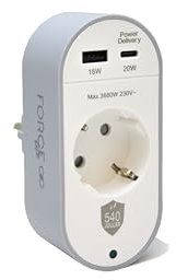 FORCE POWER LITE Parafoudre 1 Prise +USB A+C 540J Gschuko
