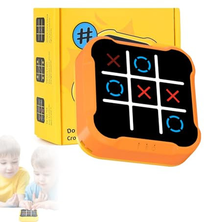 HPiano Elektronisch Tic-Tac-Toe Bolt Spiel,Elektronisches Tic-Tac Toe-Spiel,Tic Tac Toe Elektronisch,Tic Tac Toe Spiel,Bildungsspielzeug für Bildungs- und Gedächtnistraining für alle Altersgruppen
