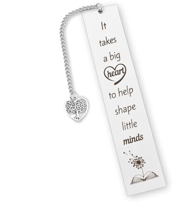 Thank You Teacher Bookmarks Gifts for Women Men,Appreciation Gifts for Teacher End of The Year Leaving Term Retirement Graduation Thanksgiving Birthday Christmas