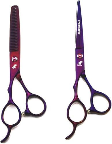 Links Hd Barbierschere Set, 6.0 Ih Professiol Friseurschere Schneideschere D Ausdünnungsschere Werkzeug, Für Linkshänder Salon Barbiere Kinder D Erwachsene