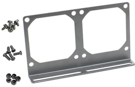 Oxxggkao Mounting Bracket Memoty Cooling Fan Mount Bracket for PC Case Memory Heat Sink 8cm Computer Rack Mount