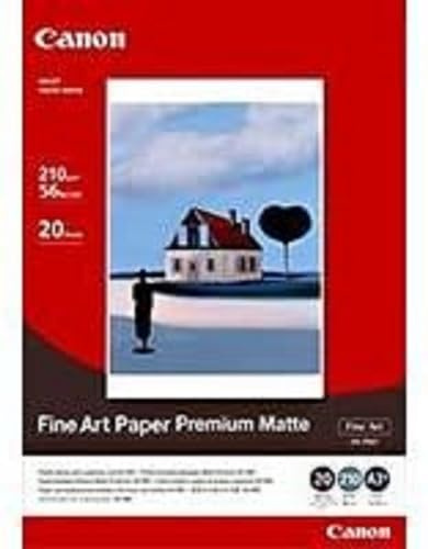 Canon Fine Art Paper Premium Matte FA-PM1 Papier A3+ 20 Blätter 210 g/m²
