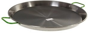 La Paella - Paellera (acero al carbono), acero, plata, 26 IN