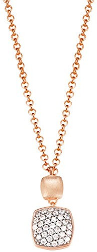 ESPRIT Damen Halskette 925 Sterling Silber Zirkonia ANTIGONE ELNL92828B420