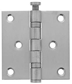 Quality 35462500 Kugellager-Türscharnier VA ktg. 76x76mm DIN L/R ausziehbarer Stift