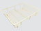 Delfinware 2034 CRM Dish Drainer, Metal, Cream, 37 x 33 x 10 cm