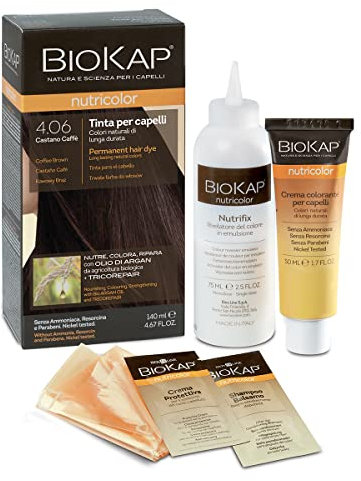 Biokap Tinte Coffe Brown Dye, 140 ml, Pack de 1