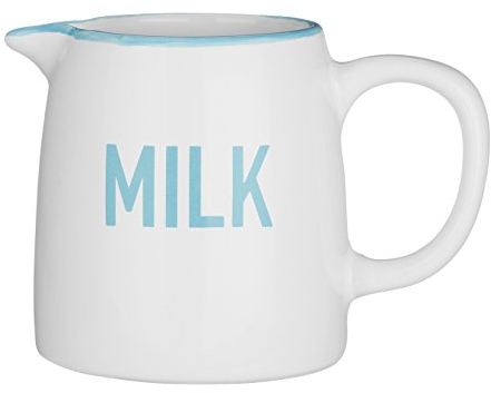 Premier Housewares Homestead Milk Jug, 300 ml - White