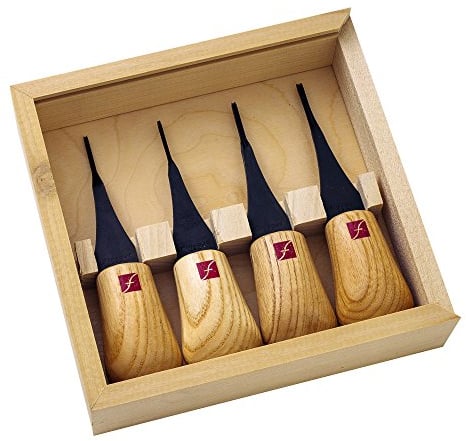 Flexcut, Schnitzmesser, Micro-Palm Set, Hobbimesser, Carving, Messer für Bastler, Mehrfarbig, normal