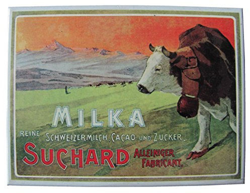 Nostalgic-Art 14190 Milka Suchard, Magnet, 8 x 6 cm