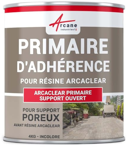 ARCANE INDUSTRIES Haftgrund für poröse Untergründe vor Abdichtungsharz : ARCACLEAR GRUNDIERUNG - 4 kg