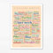 Poster Lippische Wörter (30x40 cm)