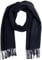 Scotch & Soda Mens Schal mit Fransen aus Wollmischung Belt, Night 0002, OS