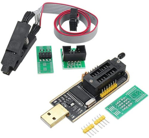 DollaTek sop8 soic8 testclip für eeprom 25cxx / 24cxx + ch341a 24 25 Serie eeprom Flash bios USB Programmierer