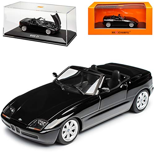 B-M-W Z1 E30 Schwarz 1989-1991 1/43 Minichamps Maxichamps Modell Auto