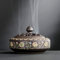 IBLUELOVER Brûleur d'Encens en Céramique Encens Encensoir Vintage Brûle-Encens Belle émail Brûle Fumée à Arôme Support Poêle Bouddha Autel Artisanat Décoration de Maison Bureau Porte-encens Cadeaux