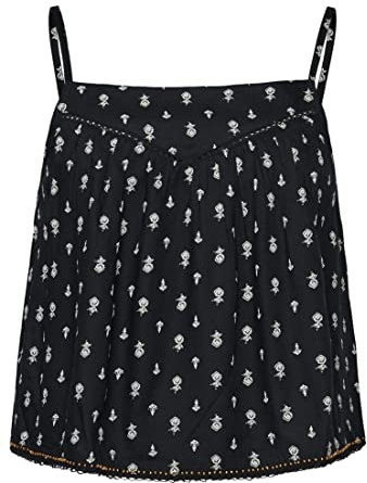 Superdry Damen Verziertes Vintage Trägertop Schwarz Geo 42