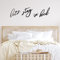 Wanddekoration Let's Stay in Bed, rustikale Schlafzimmer-Dekoration, schwarz, 3D-Holz-Buchstaben, handgefertigt, Holz, Sommer-Dekoration, Liebes-Zitat, Heim-Schild für Zuhause, Dekoration, 4 Stück