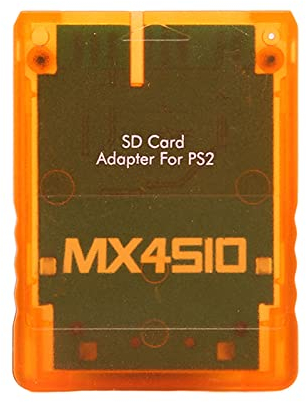 Speicherkartenadapter, Ersatz Speicherkartenleser Adapter für, Spielekonsolen Speicherkartenadapter ohne SD Karte (Orange)
