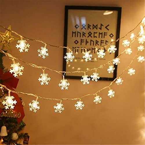 WOXIHUAN LED Lichterkette Weihnachten Lichter Außen Innen Lichterketten Dekoration Weihnachten Deko Weihnachtenbeleuchtung Lampe Laterne Lichtervorhang für Halloween Hochzeit Party