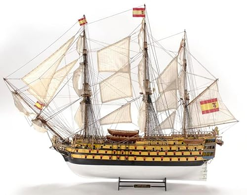 Artesanía Latina 22905-N. Wooden Ship Model. Spanish Vessel Santa Ana Trafalgar 1805 1:84 Scale. Model Building Kit