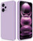 GiiYoon Funda para Xiaomi Redmi Note 12 Pro 5G, Case de Silicona Suave de TPU Funda Protector de Goma Fexible Prueba Liviano y a Delgado de Golpes Antirrayas para Teléfono (Violeta)