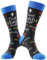 BISOUSOX Fun Socken Vatertag Geschenke für Papa Männer Super Dad Best Dad Größe 39-46 Baumwolle Lustige Socken Herren Geburtstag Geschenk