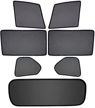 parasoles para coche Para Hyundai para Santa Fe TM 2018-2023, parasol magnético para ventana lateral delantera de coche, cortina parasol para parabrisas delantero parasol ventana coche (Size : 7PCS)