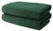 Lot de 2 Serviettes de Bain 70x140cm | Ensemble de Serviettes de Douche Grande Taille | 100% Coton Premium | Epais 500g/m2 | Linge de Bain Doux & Absorbant | Oeko-TEX | Marque Ôhm | Vert