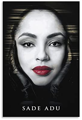 SECOLI Sade Adu Art ClassicFashion Poster Dekorative Malerei Leinwand Wandkunst Wohnzimmer Poster Schlafzimmer Gemälde 60 x 90 cm