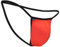ARIUS String Homme Rouge Sexy en Fil - String en Coton Homme (FR/ES, Alpha/Lettres, M, Taille Normale, Taille Normale, Rouge)