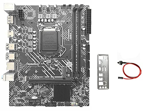 Seprendi H510 Motherboard Switch Cable+Baffle LGA1200 DDR4 PCIE 16X for G5900 G6400 I3-10100 I5-10400F I7-10700 10Th 11Th CPU