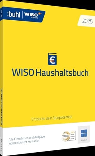 WISO Haushaltsbuch 2025: Alle Einnahmen und Ausgaben unter Kontrolle: Entdecke dein Sparpotential (WISO Software)