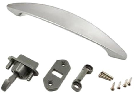 Dickly Loquet et poignée de tiroir pour camping-car, serrure de tiroir pour meubles, loquet de porte d'armoire en métal pour camping-car, bateaux, ARGENT