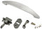 Dickly Loquet et poignée de tiroir pour camping-car, serrure de tiroir pour meubles, loquet de porte d'armoire en métal pour camping-car, bateaux, ARGENT