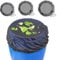 Mesh Cover for Rain Barrels with Drawstring,Water Collection Buckets Cover Rain Collection Barrels Netting Screen to Keep Leaves and Debris Out,Water Collection Buckets Cover Rain Barrel Accessory