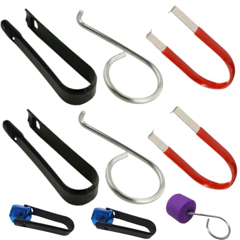 VAEIORP 6 Pcs RadschraubenKappen Werkzeug Radschrauben Kappen Werkzeug für Montage und Demontage Radschrauben Radmutter Radschraubenkappen Universal Demontagezange Abzieher Abziehaken