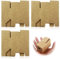 Set mit 3 Miniatur Umzugskartons für Basteln und Dekoration, 8x4,3x5cm, Ideal für Wichtelszenen und Puppenhäuser